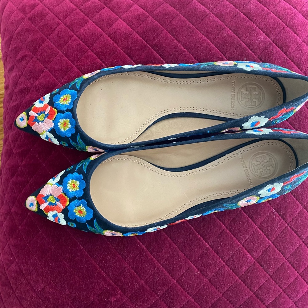 Tory Burch Rosemont Flats - Picture 1 of 7